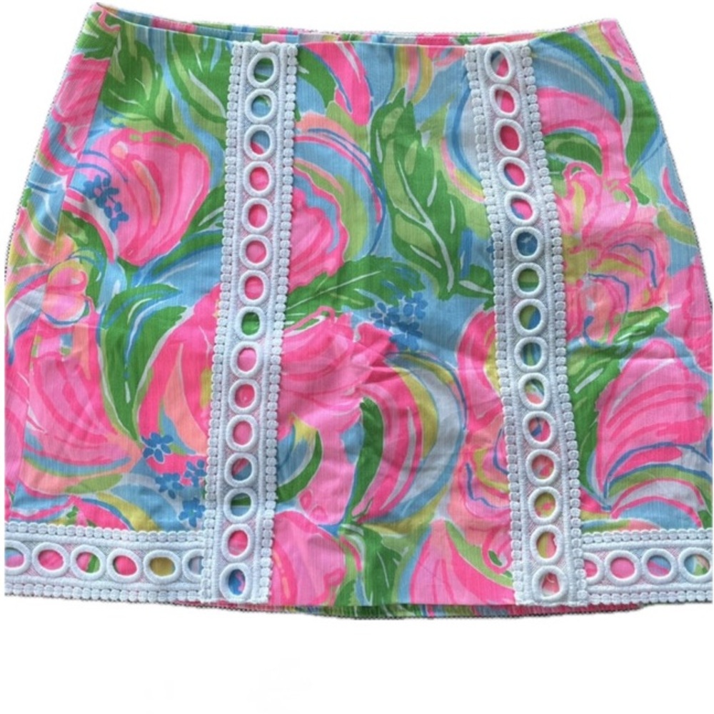 Lilly Pulitzer pancy lace skort - Picture 2 of 6